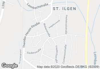 Karte mit Standort von Bäckerei Sailer