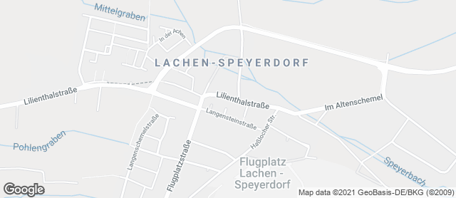 Karte mit Standort von König's Bäckerei