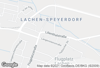 Karte mit Standort von König's Bäckerei