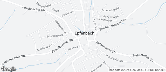 Karte mit Standort von Bäckerei Banschbach