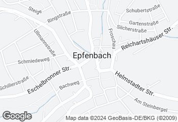 Karte mit Standort von Bäckerei Banschbach