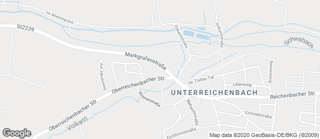 Karte mit Standort von Bäckerei Sproßmann