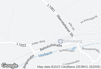 Karte mit Standort von Hohenloher Bauerngenossenschaft - die Bäckerei in Bauernhand (LBV Raiffeisen eG)