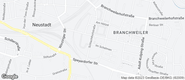 Karte mit Standort von Bäckerei Klaus Liebenstein GmbH