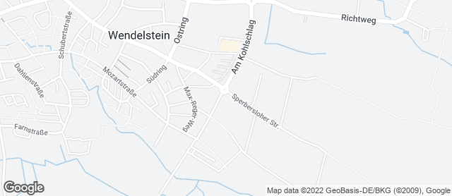 Karte mit Standort von Bäckerei Der Beck GmbH