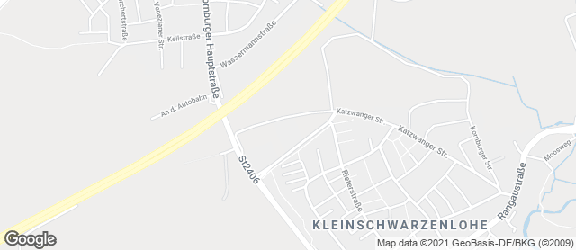 Karte mit Standort von Bäckerei Nusselt
