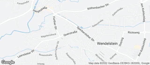 Karte mit Standort von Bäckerei Drexler