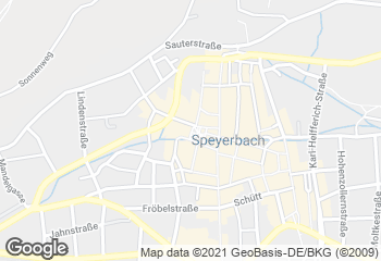 Karte mit Standort von De' Bäcker Becker Wochenmarkt Neustadt