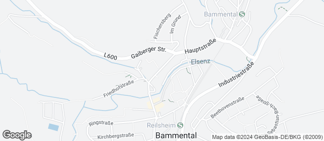 Karte mit Standort von Bäckerei Hünnerkopf