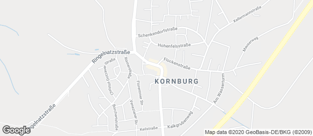 Karte mit Standort von Bäckerei Nusselt GmbH