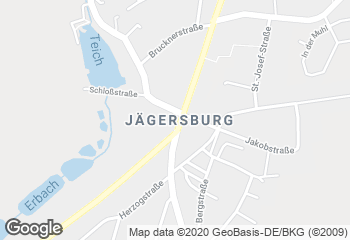 Karte mit Standort von Reichhart GmbH | Jägersburg