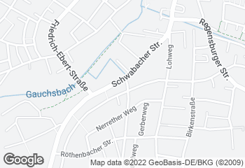 Karte mit Standort von Bäckerei Der Beck GmbH