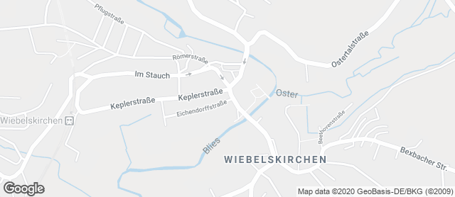 Karte mit Standort von Baeckerei Schaefer Filiale Wiebelskirchen