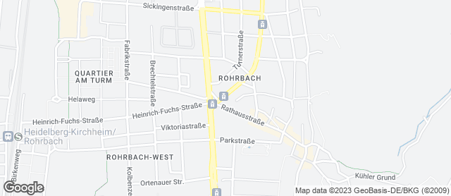 Karte mit Standort von Rieglers Bäckerei & Konditorei in Rohrbach