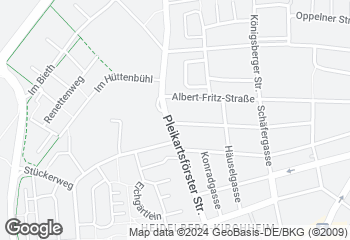 Karte mit Standort von Rieglers Bäckerei-Café in Kirchheim