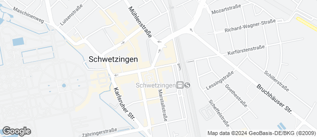 Karte mit Standort von Bäckerei und Konditorei Utz GmbH & Co. KG