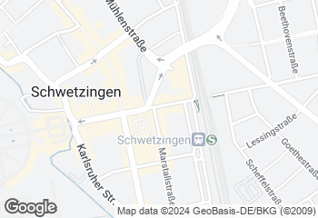 Karte mit Standort von Bäckerei und Konditorei Utz GmbH & Co. KG