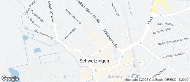 Karte mit Standort von Cafe Kleine Planken