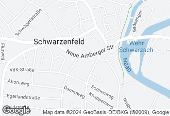 Karte mit Standort von Bäckerei Schmid "Der Beck" e.K.