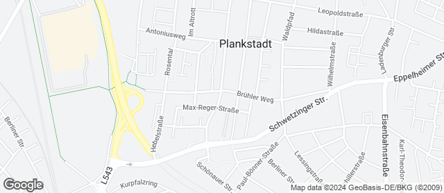 Karte mit Standort von Bäckerei und Konditorei Utz GmbH & Co. KG
