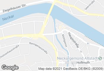 Karte mit Standort von Bäckerei Hünnerkopf