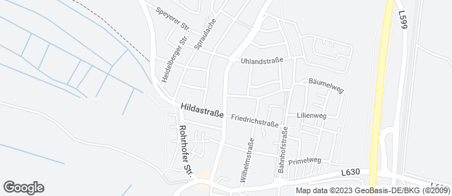 Karte mit Standort von Bäckerei und Konditorei Utz GmbH & Co. KG
