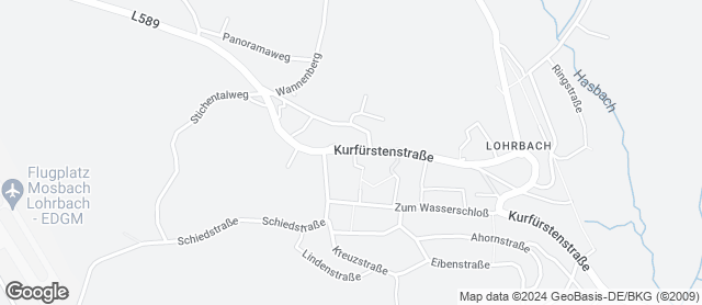 Karte mit Standort von Bäckerei Mayer
