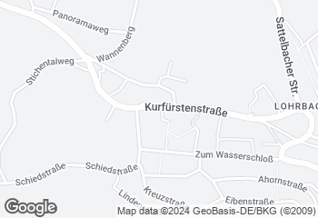 Karte mit Standort von Bäckerei Mayer