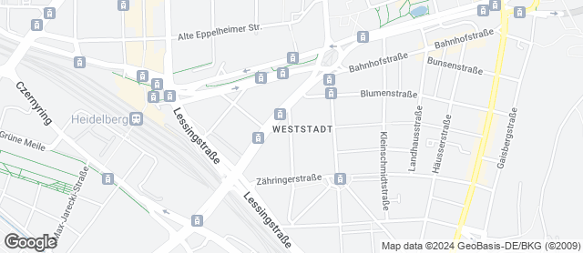 Karte mit Standort von Rieglers Bäckerei & Konditorei Kaiserstraße