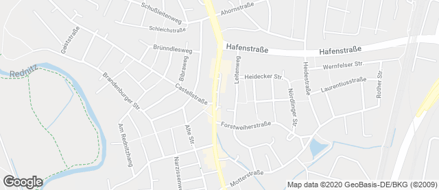 Karte mit Standort von Bäckerei Der Beck GmbH
