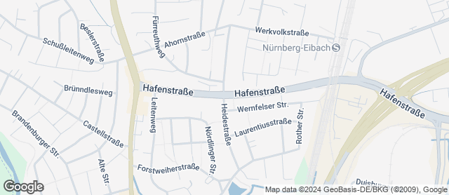 Karte mit Standort von Bäckerei Mrusek