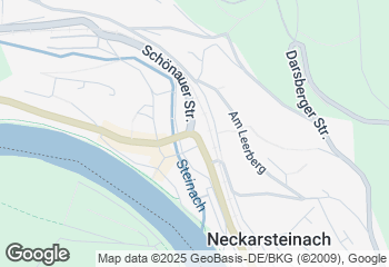 Karte mit Standort von Bäckerei Steigleder