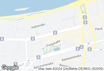 Karte mit Standort von Rieglers Bäckerei-Café in der Bergheimer Straße