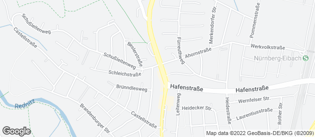 Karte mit Standort von Bäckerei Der Beck GmbH