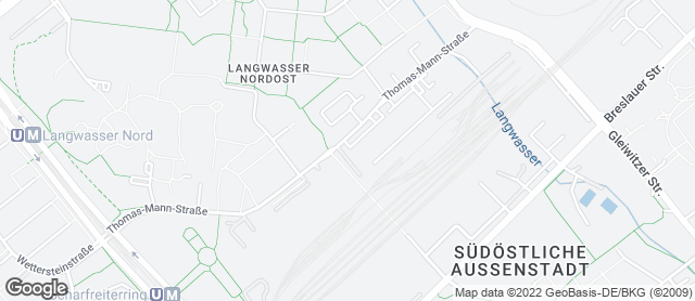 Karte mit Standort von Bäckerei Der Beck GmbH