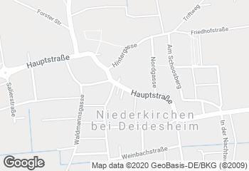 Karte mit Standort von Dorfbäckerei Heil