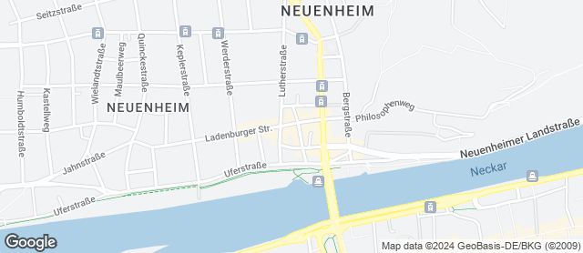 Karte mit Standort von Der Mahlzahn GmbH Neuenheim