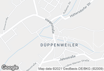 Karte mit Standort von Bäckerei Besser Filiale Düppenweiler