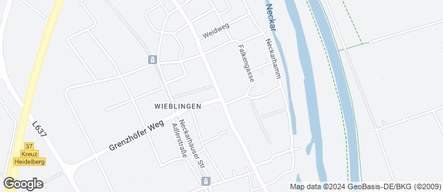Karte mit Standort von Bäckerei Wacker