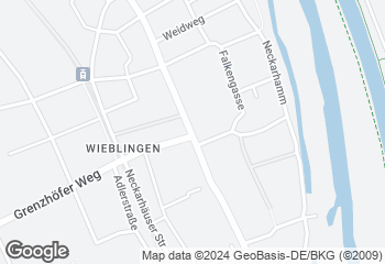 Karte mit Standort von Bäckerei Wacker