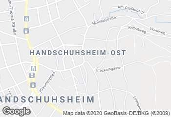 Karte mit Standort von Der Mahlzahn GmbH Handschuhsheim