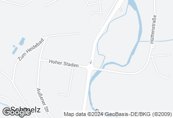 Karte mit Standort von Bäckerei Welling