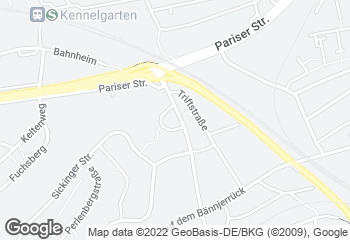 Karte mit Standort von Landbäckerei Dusch GmbH - Kaiserslautern