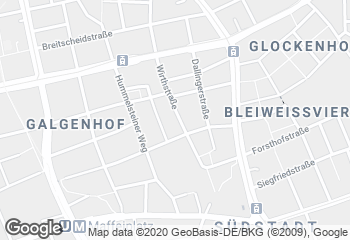 Karte mit Standort von Bäckerei Grießinger