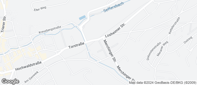 Karte mit Standort von Bäckerei Marxen GmbH & Co. KG