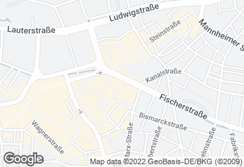 Karte mit Standort von Landbäckerei Dusch GmbH - Kaiserslautern Wochenmarkt