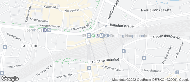 Karte mit Standort von Bäckerei Der Beck GmbH