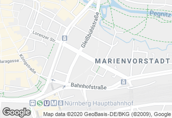 Karte mit Standort von Bäckerei Der Beck GmbH