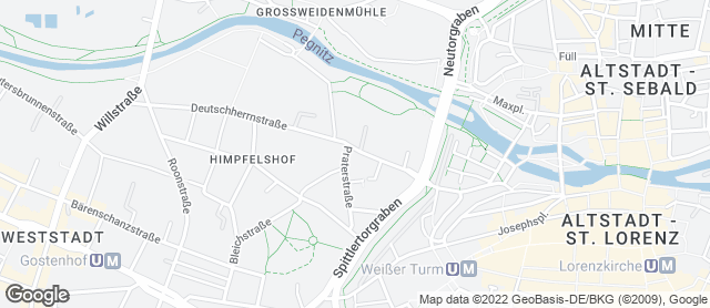 Karte mit Standort von Bäckerei Der Beck GmbH