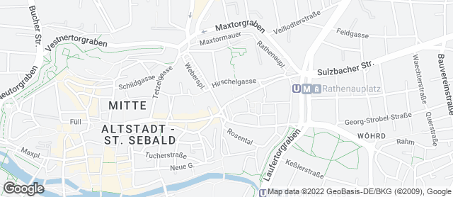 Karte mit Standort von Bäckerei Der Beck GmbH